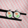 Sushi náušnice visací, fimo, vtipné