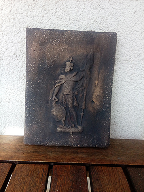 Kachel Sv.Václav se štítem