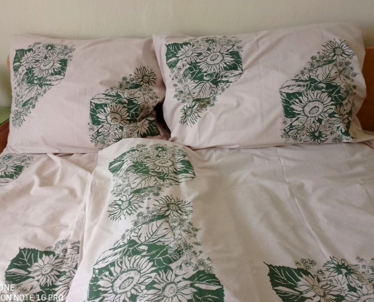 Hřejivé slunečnice-povlečení 2 postele