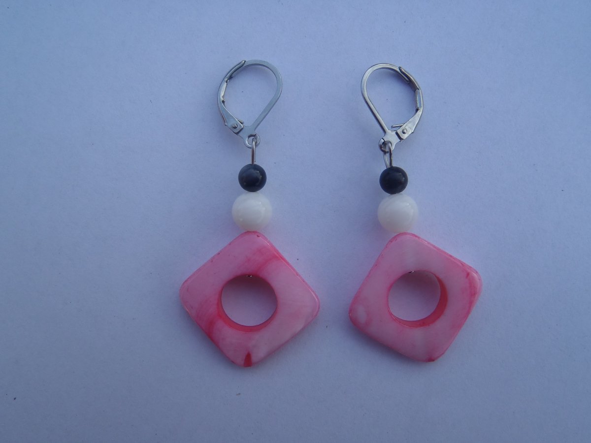 světlerůžové perleťové, chirurgická ocel