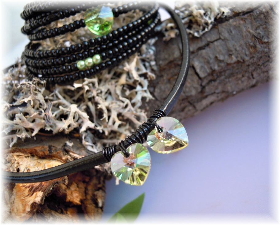 Swarovski sada černá