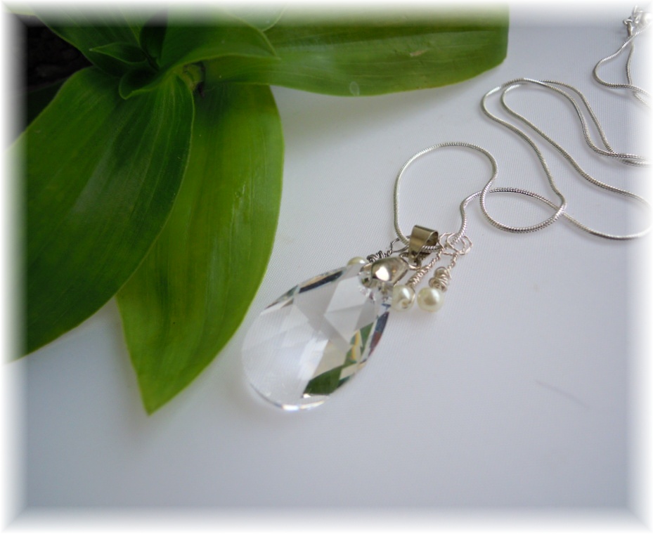 Swarovski křišťál s perličkami