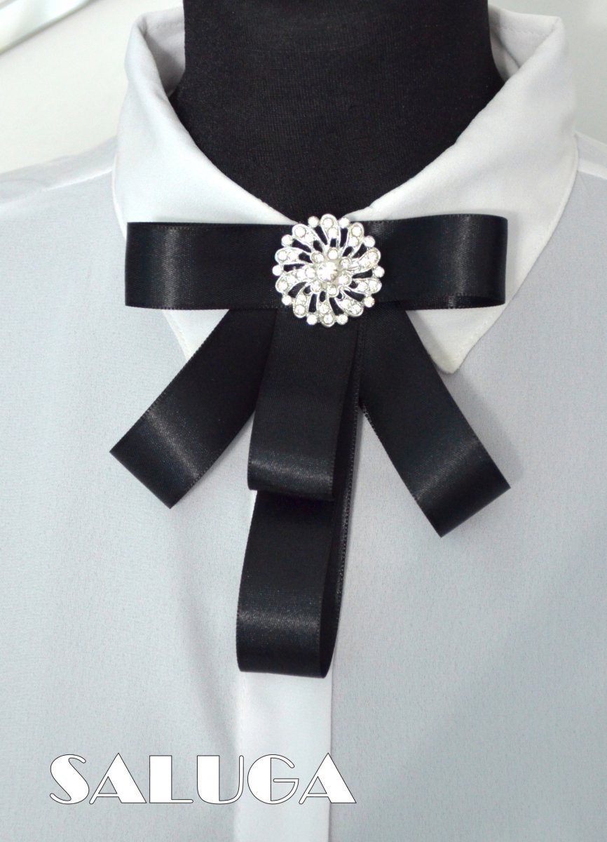 Dámský motýlek - černý - uni 