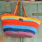 Plážová taška batik