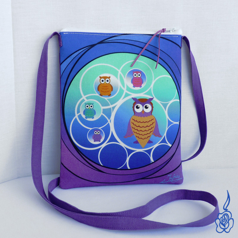 Taštička se sovičkami