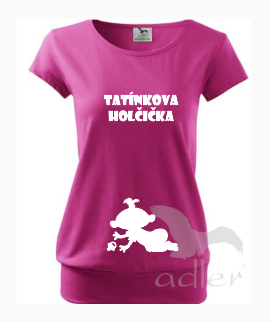Těhotenské triko - Tatínkova holčička