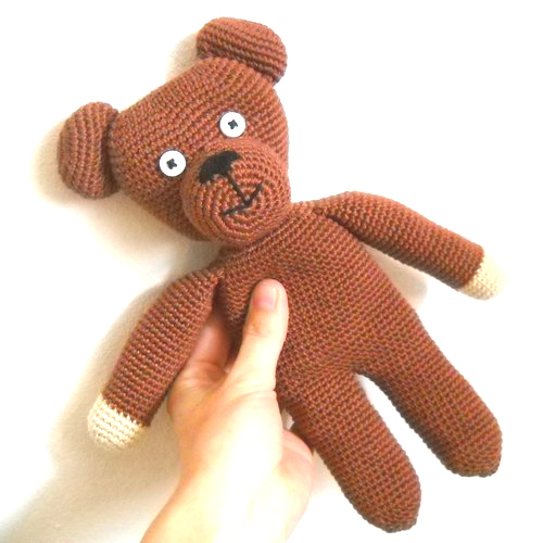 Medvídek Teddy háčkovaný - NÁVOD