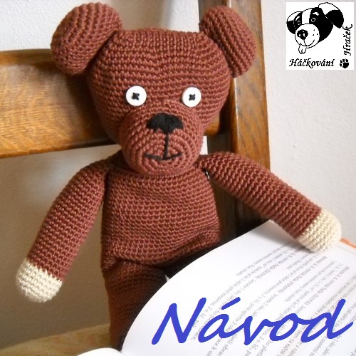 Medvídek Teddy - návod na háčkování
