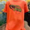 Oranžové dětské tričko "Teniska"