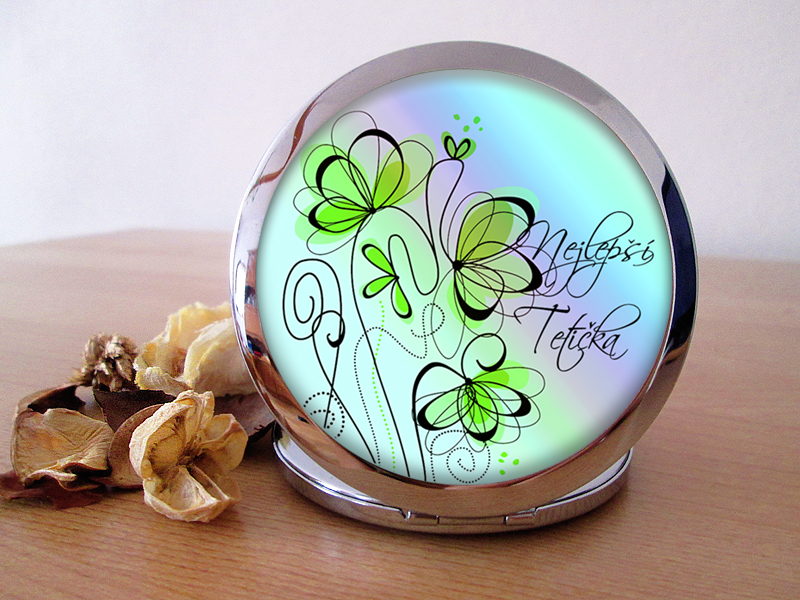 Nejlepší tetička - Kosmetické zrcátko