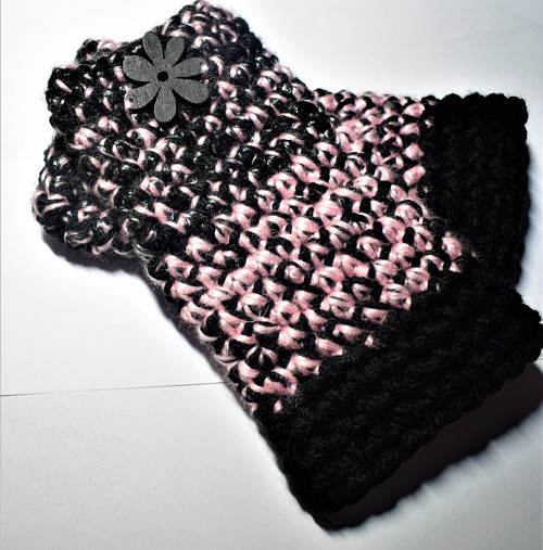 Bezrsťáčky k čepici pro Věrušku