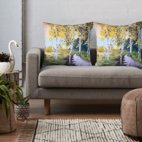 Polštář 60x60cm "Březový háj"