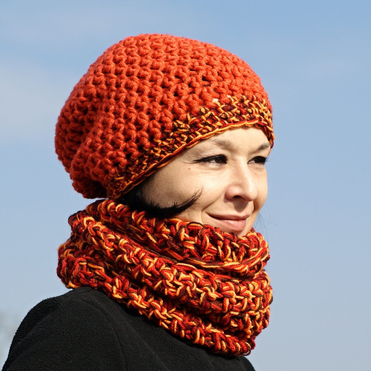 Na jesennú nôtu (set čiapkošálový)