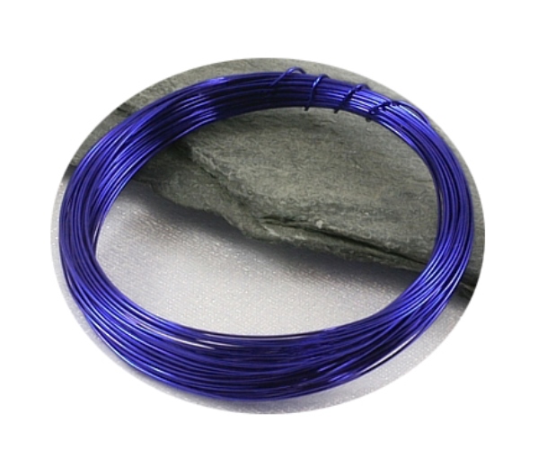Tm.modrý drát 0,3/5m