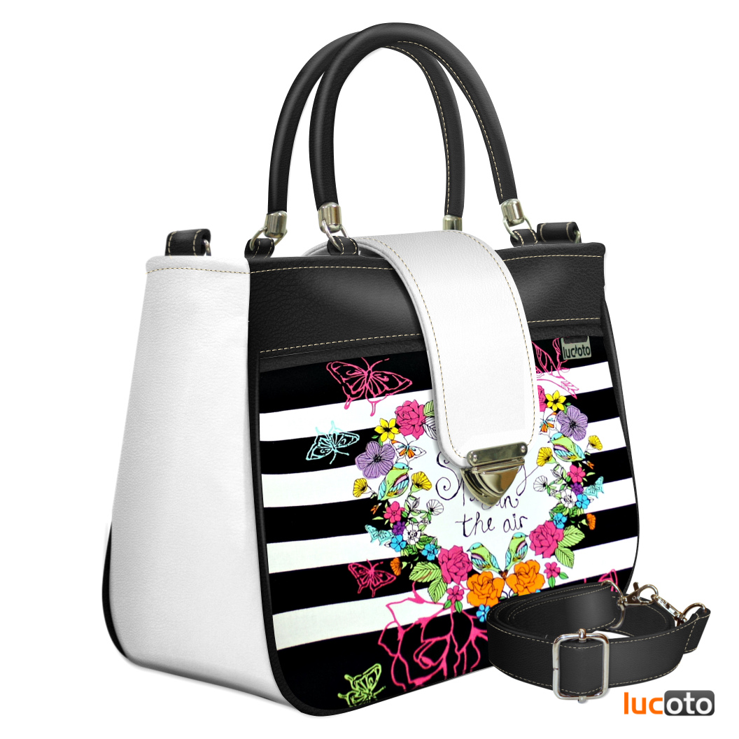 Tootsi One Spring white and black  