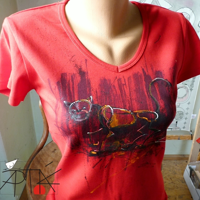 Triko "kOčička", vel. M