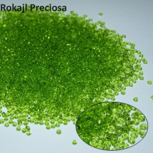 Rokajl Preciosa, 8/0 Transparent Limet