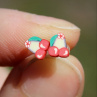Mini třešně, fimo
