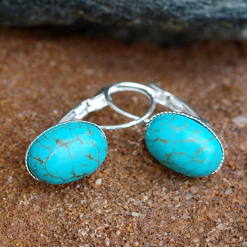 Náušnice s tyrkenity