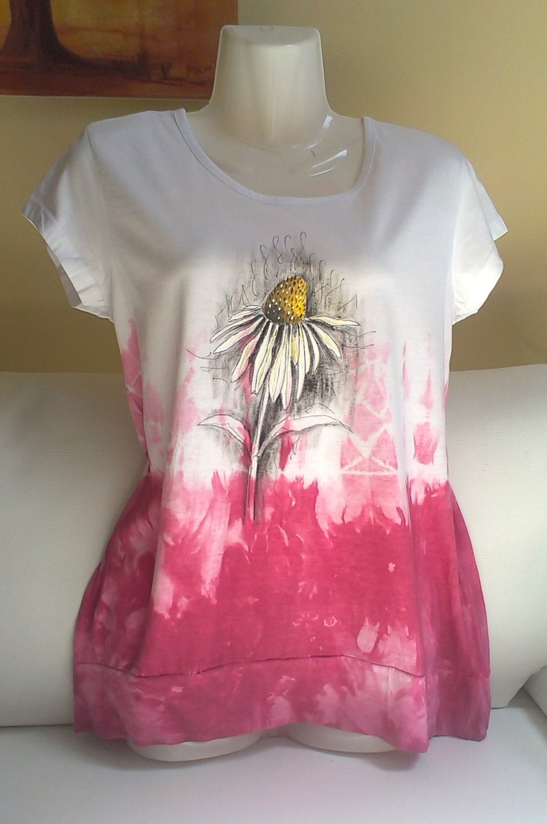 tričko s echinaceou M
