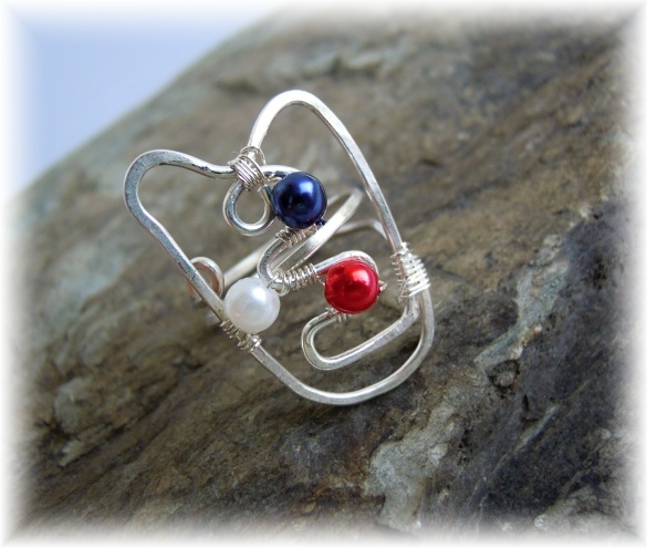 Prstýnek s perličkami