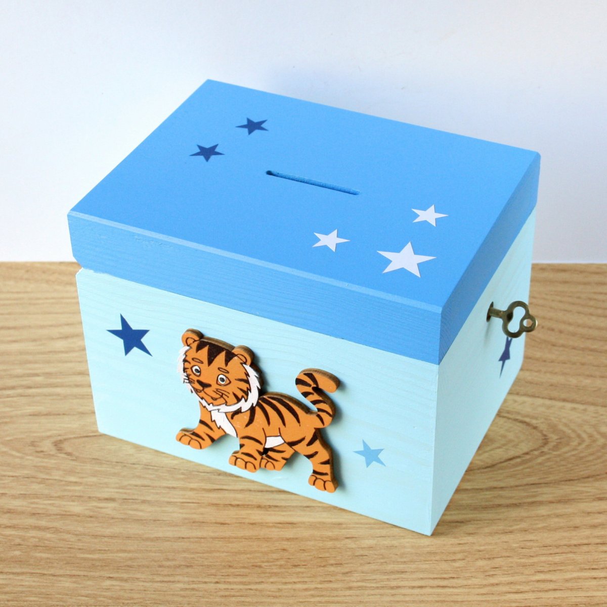 Pokladnička s tygrem zamykací