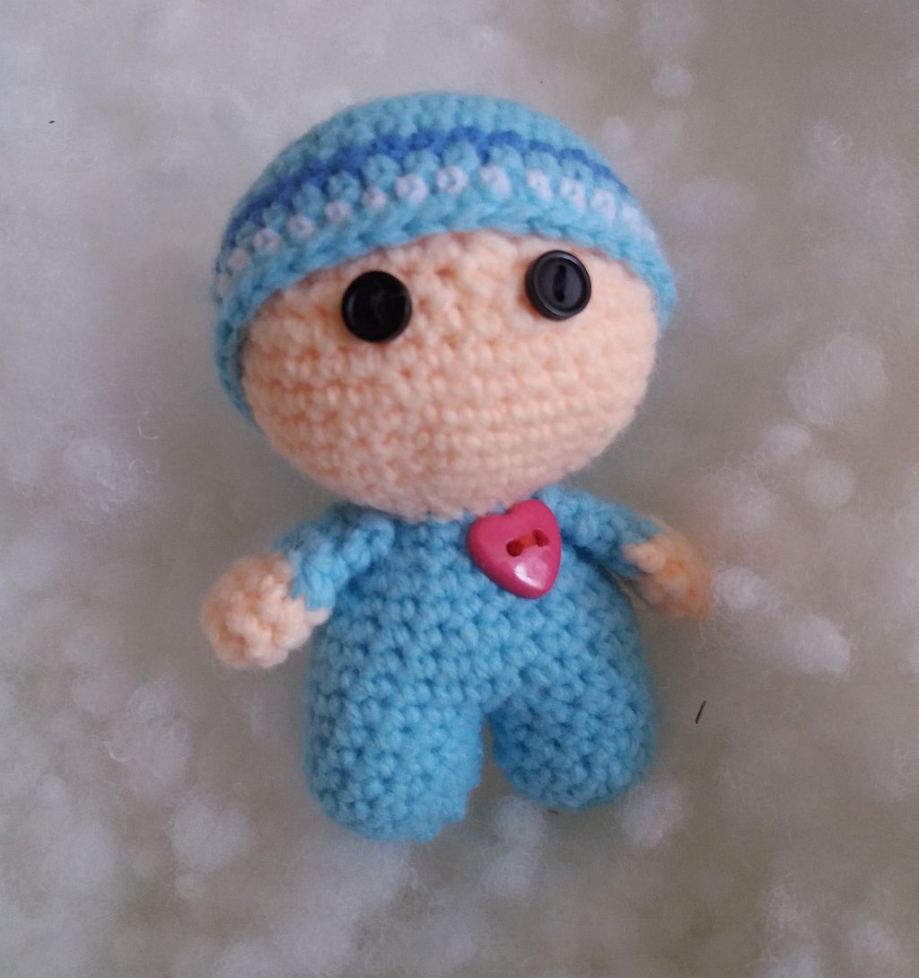 Háčkovaný 'človíček' Tyrkyska