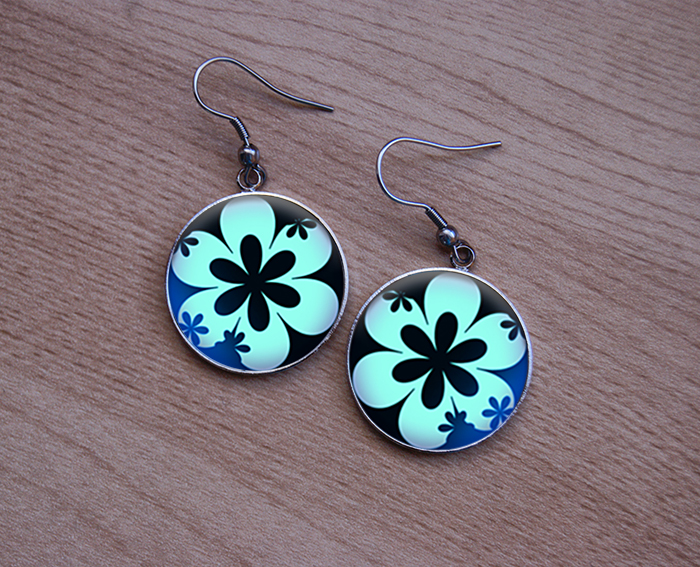 ANTIALERGICKÉ NÁUŠNIČKY - Tyrkysové květy