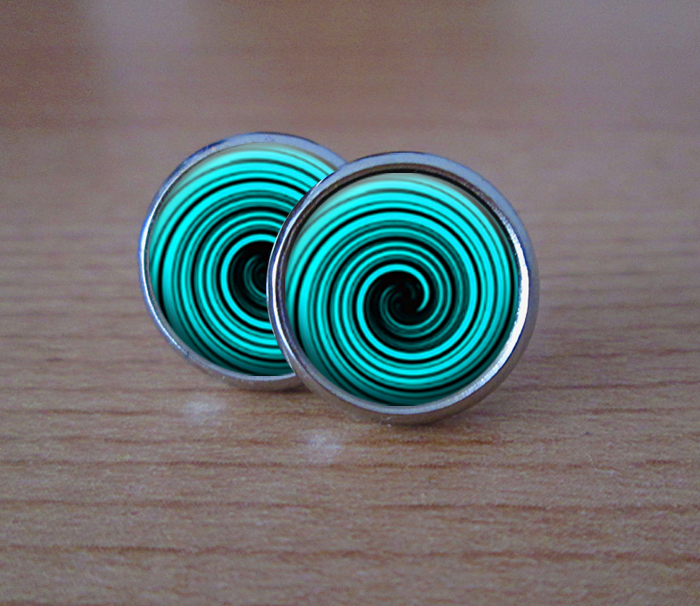 COOL PECKY - Tyrkysové spirálky