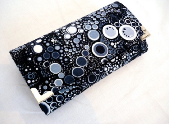 Bublinky BLACK  -peněženka i na karty