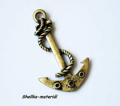 1399.Velká kotva/ 49x29mm/ 1 kus