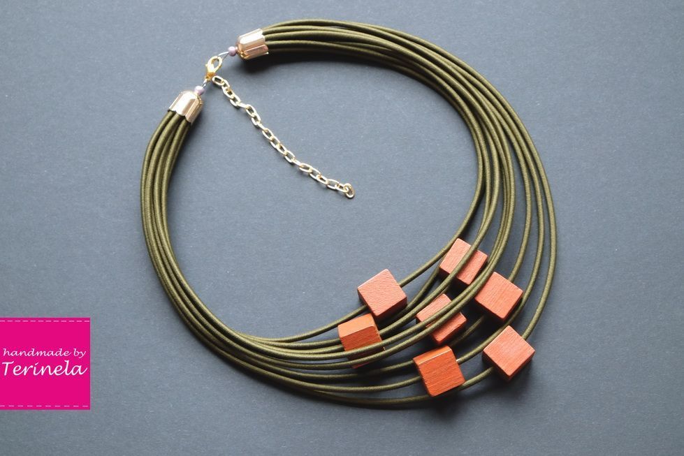 Náhrdelník Rubikon © design Terinela