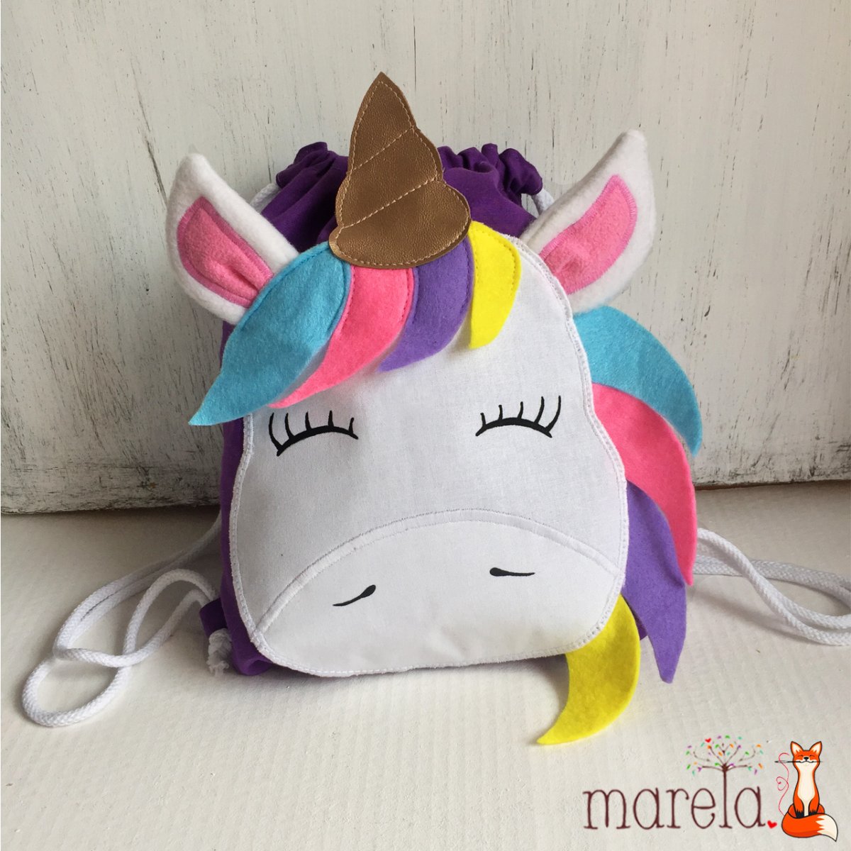 Batůžek s jednorožcem