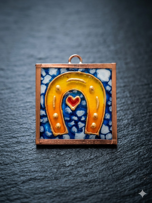 podkova pro štěstí 3x3cm