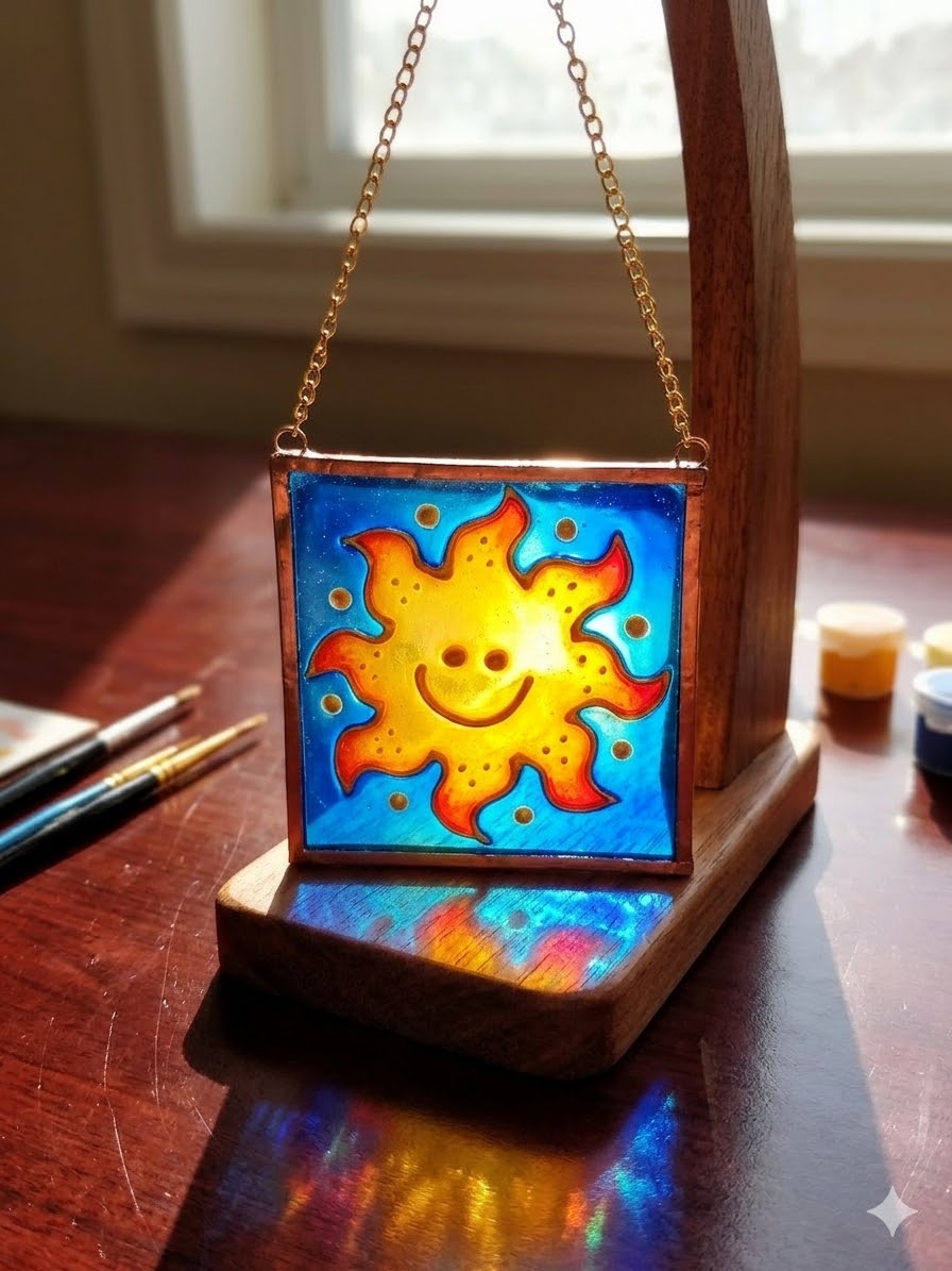 Sluníčko 4,5x4,5cm