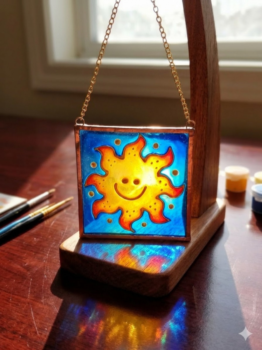 Sluníčko 4,5x4,5cm