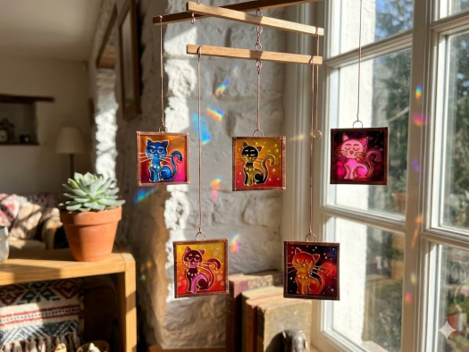 miniaturní kočičky 3x3cm