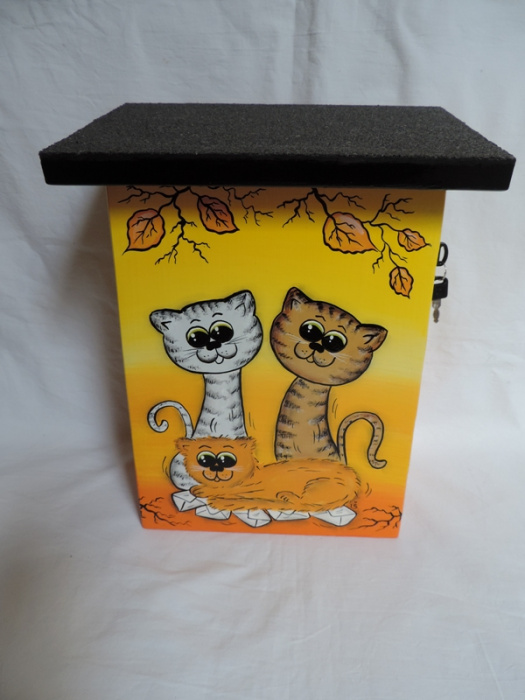 Poštovní schránka-mouraté kočičky
