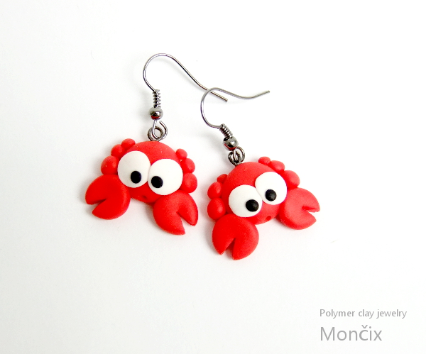 Náušnice - krabi