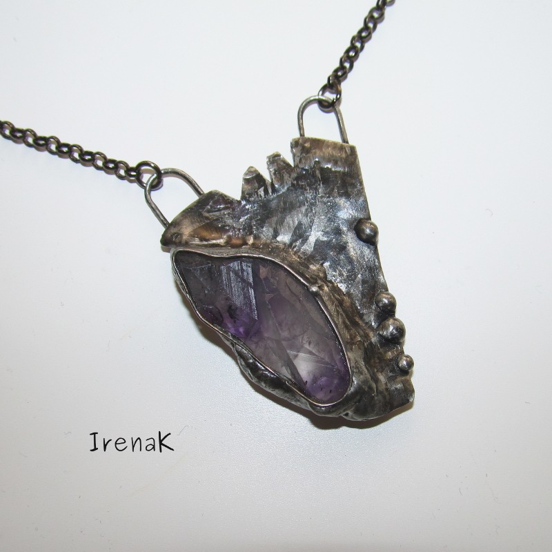 Náhrdelník - ametst