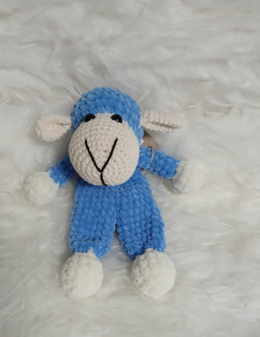 Ovečka usínáček modrá