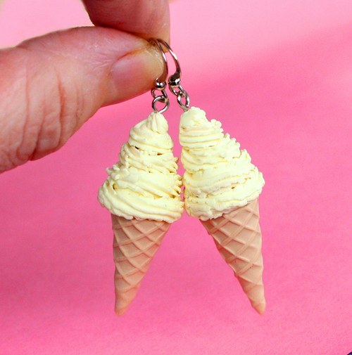 točená vanilková zmrzlina