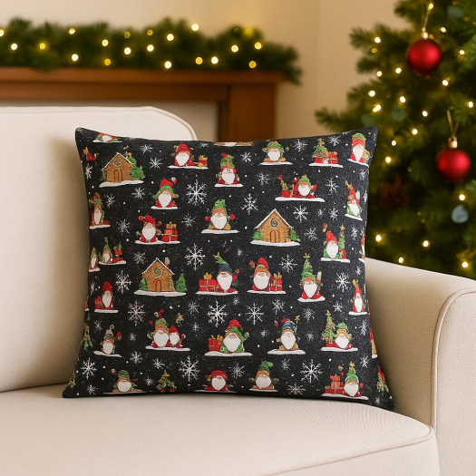 Povlak na polštář - Vánoční trpaslíci