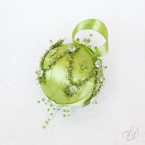 Originální vánoční ozdoba - Záře peridotu