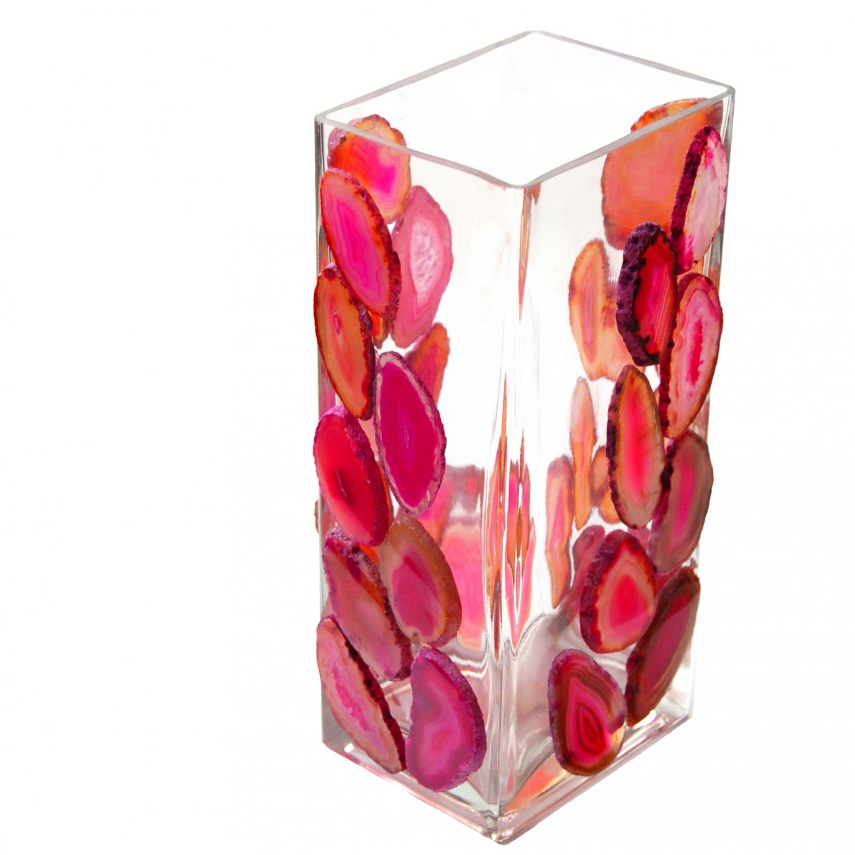 VÁZA OBDÉLNÍKOVÁ MOZAIKA ACHÁTY 7