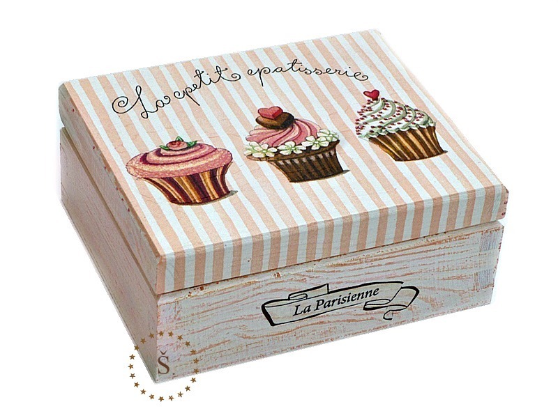 dřevěná truhlička - šperkovnice