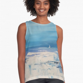 Triko "Ve vlnách" od Floydled