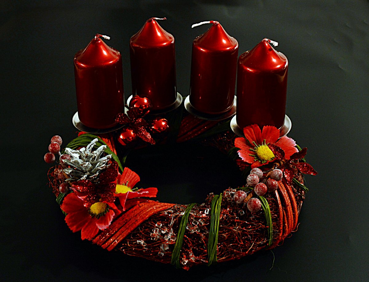 červený advent..