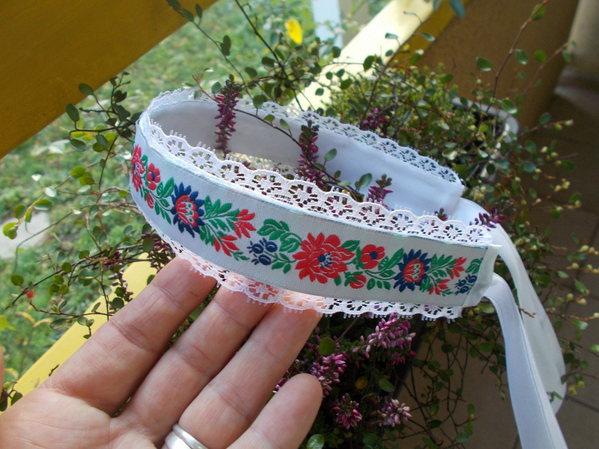 folklórní čelenka / lidová