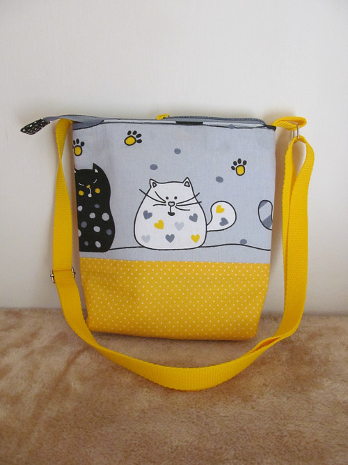 Crosby taška - kočičky